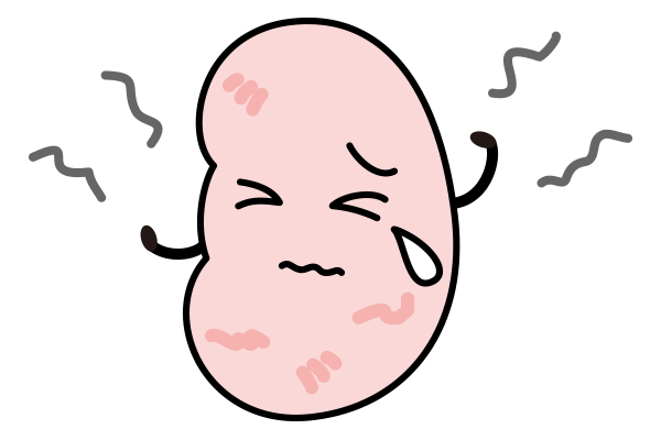 皮膚のかゆみ・肌の調子が悪い イメージ