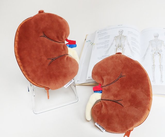 Kidney couple keychain